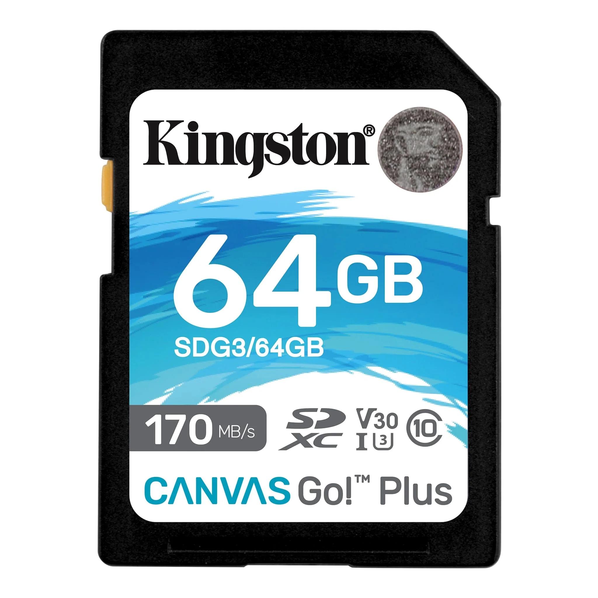 Kingston  4K SD ī, ޸ ī, ִ 170 MB/s б V30 U3, ī޶ ÷ ī C10, 64GB, 128GB, 256GB, 512GB